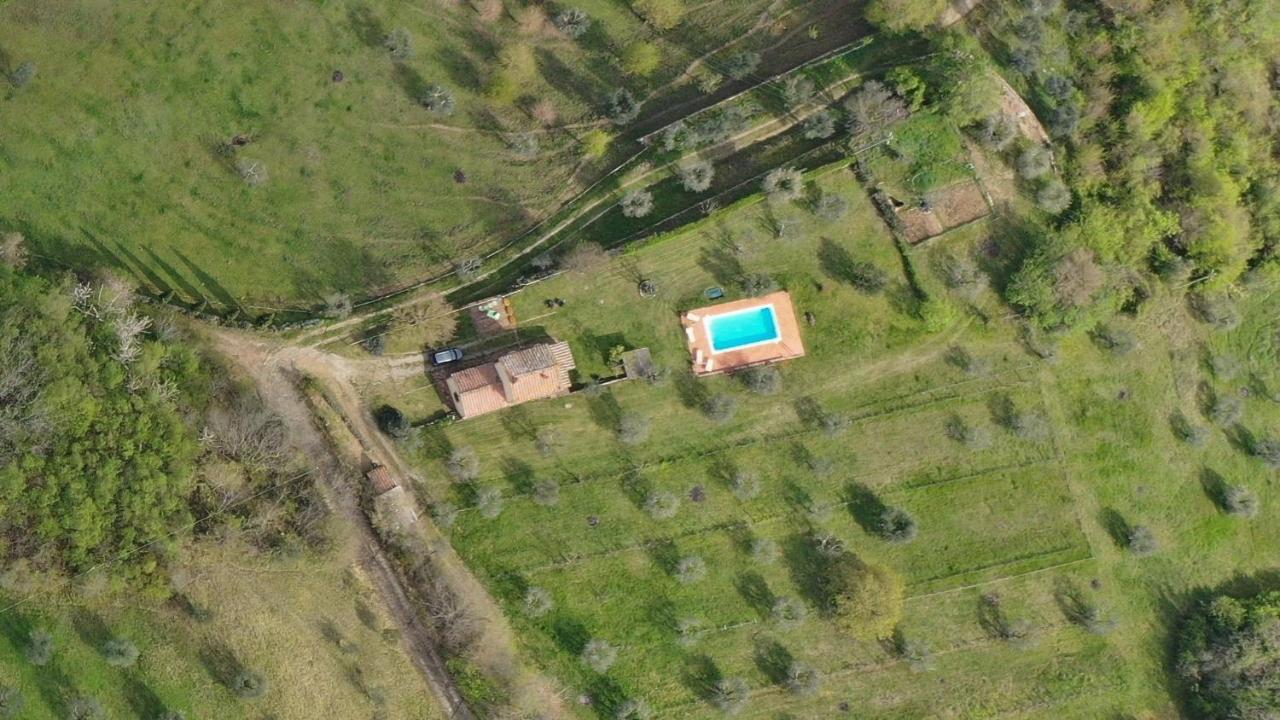 Villa San Regolino Whit Private Pool Radicondoli Exterior foto